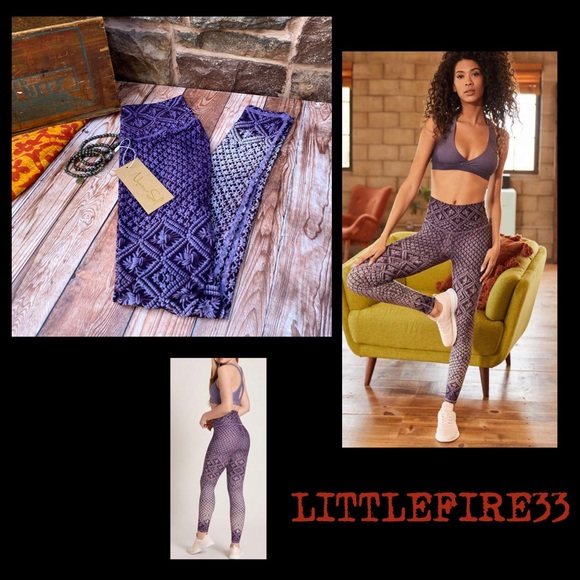 ✨NIYAMA SOL MACRAME AMETHYST HI WAIST LEGGING - Picture 10 of 10